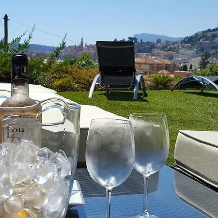 Appartement Cap Au Sud,vue Panoramique Mer,piscine Menton