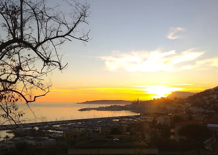 Appartement Cap Au Sud,vue Panoramique Mer,piscine Menton
