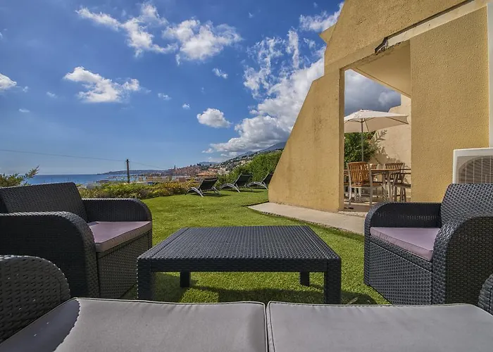 Cap Au Sud,vue Panoramique Mer,piscine Daire Menton